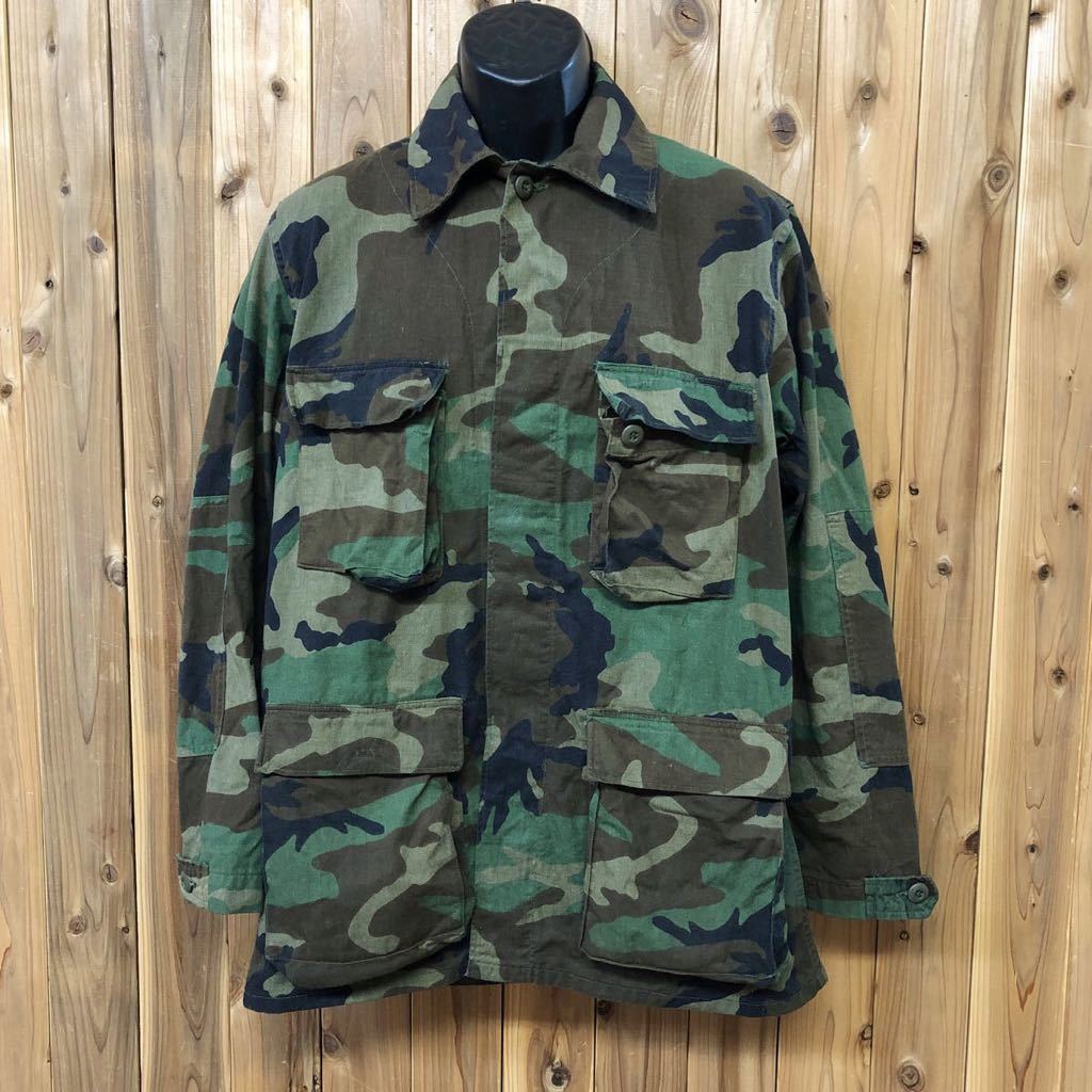 80's/DLA100-81-C2413/WOODLAND/M65 フィールドジャケット ミリタリージャケット U.S.ARMY 迷彩柄 米軍実物 ウッドランド ビンテージ c拍卖