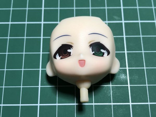 ねんどろいど パーツ 境界線上のホライゾン 浅間・智 制服Ver. 顔 通常 微笑顔/オッドアイ拍卖