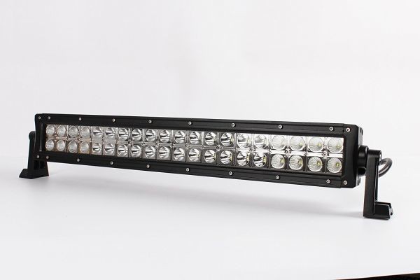 Steed 20インチ 120W LED ライト バー ワークライト 作業灯 高輝度 40連LED 広角 狭角 兼用 一体型 車外灯 農業機械 ホワイト 6000K 一個入拍卖