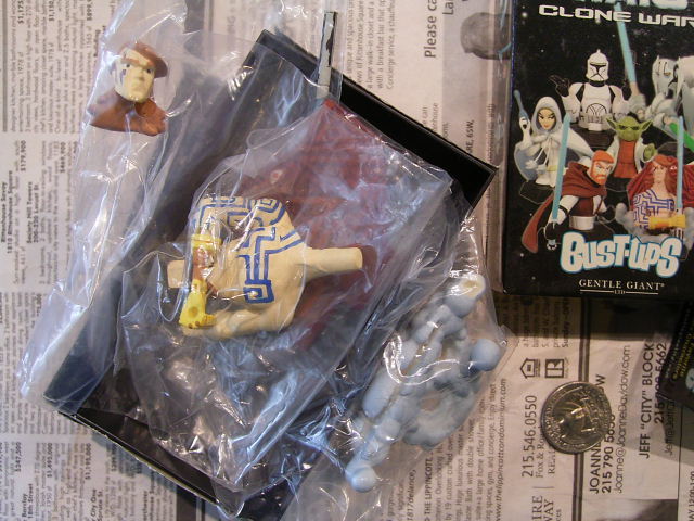 ★ 2006年 スターウォーズ BUST-UPS フィギュア アナキン★ 未使用保管品整理拍卖