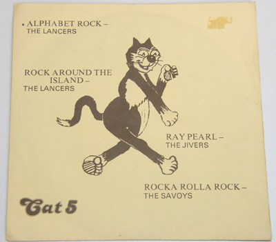Cat 5/ The Lancers - Alphabet Rock / Rock Around The Island / The Jivers - Ray Pearl/ The Savoys - Rocka Rolla Rock/ 50s,45rpm,EP拍卖