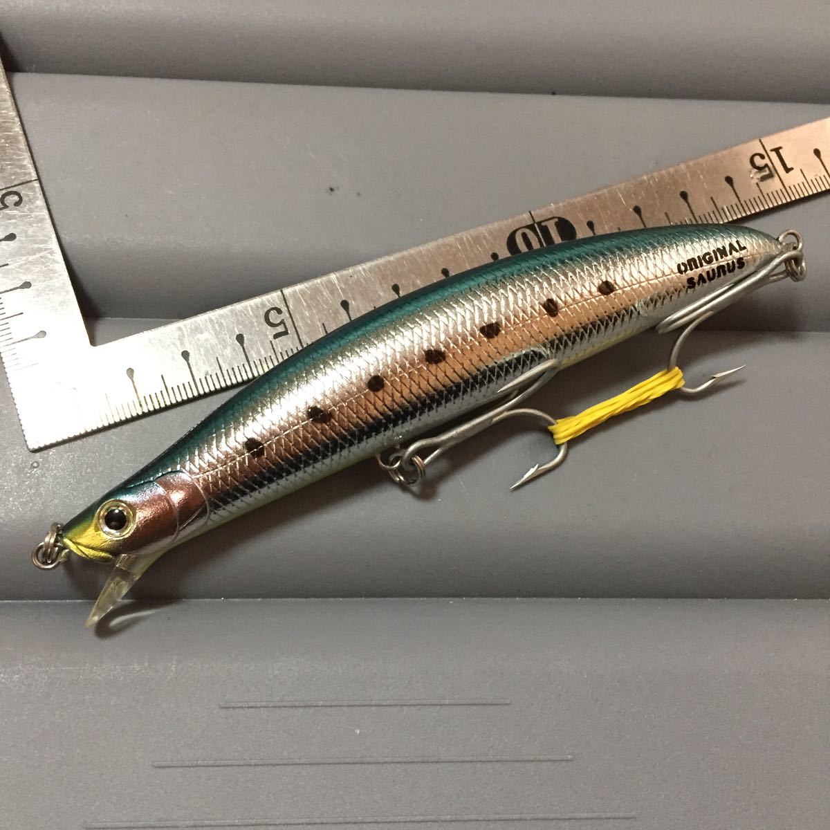 ザウルス ニューシートプス135 クロームイワシ 未使用品 ニューシートプス 135 13.5cm拍卖