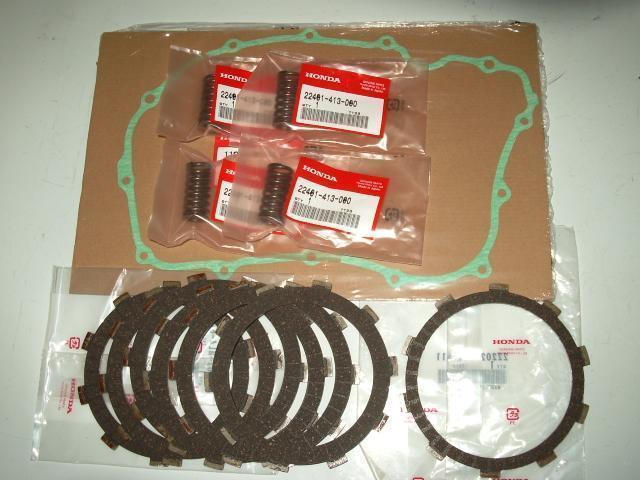 CB400D スーパーホークⅢR ホークⅢ 中部限定 HONDA 純正 新品 クラッチ セット CB400N CB400TホークⅡ拍卖