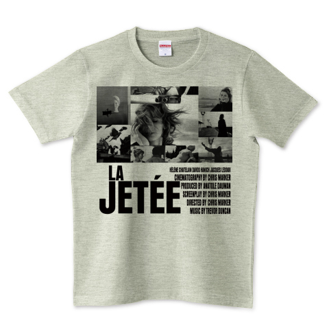 ラ・ジュテ Tシャツ 映画 グレー拍卖