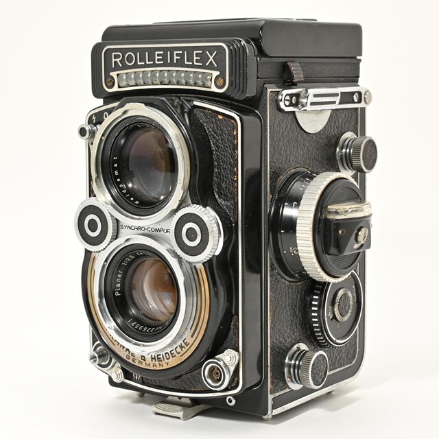 <並品・コレクター品> Rollei Rolleiflex 3.5F タイプ1|二眼レフ|Planar 75mm F3.5搭載拍卖