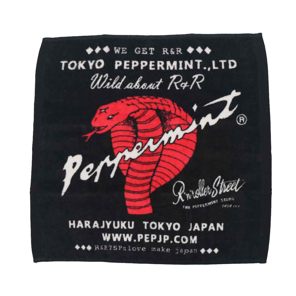 コブラ ハンドタオル RST-3312 TOKYO PEPPERMINT ロカビリーファッション拍卖