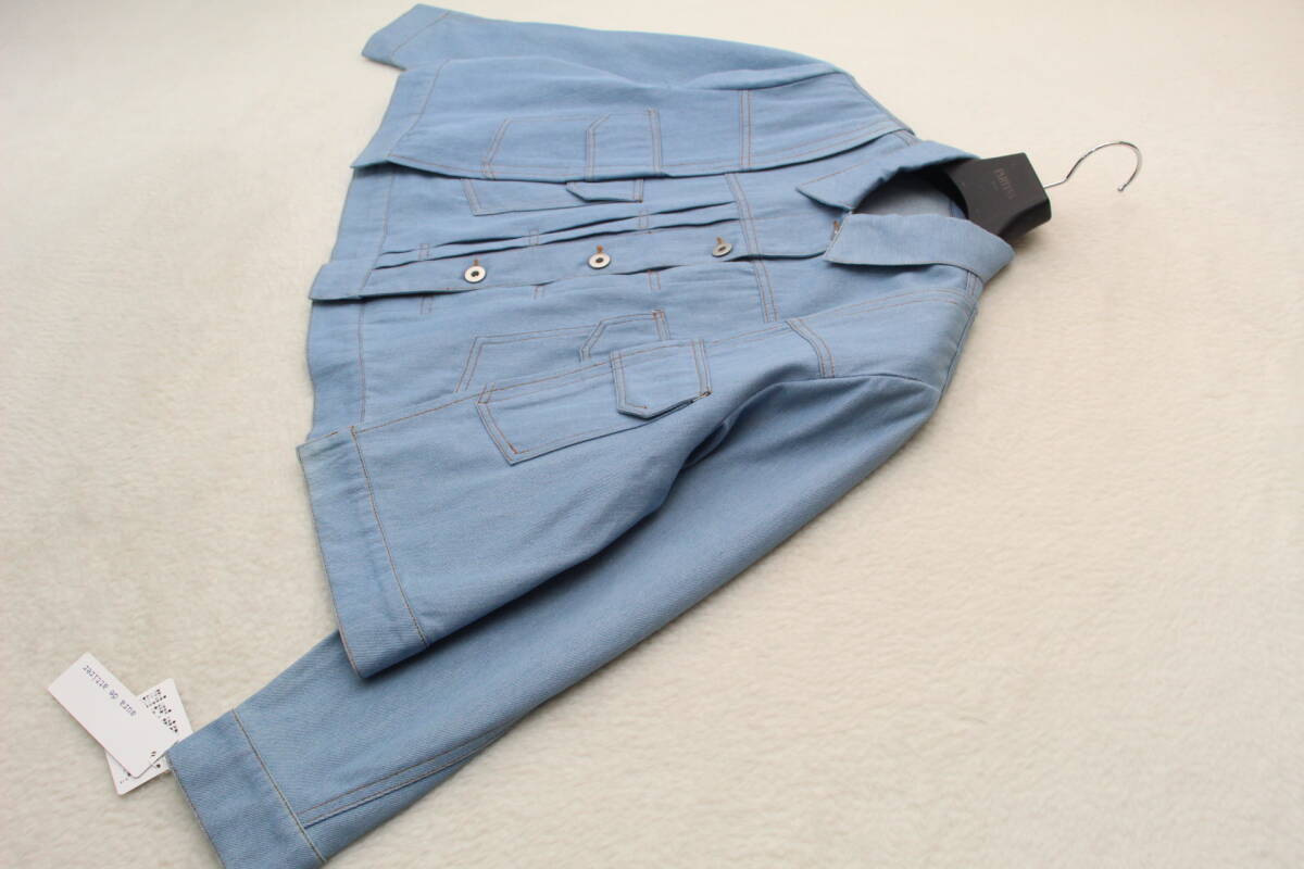 570 新品タグ付き aura de attirer デニムジャケット ライトブルーFサイズ 定価¥16,500税込み拍卖