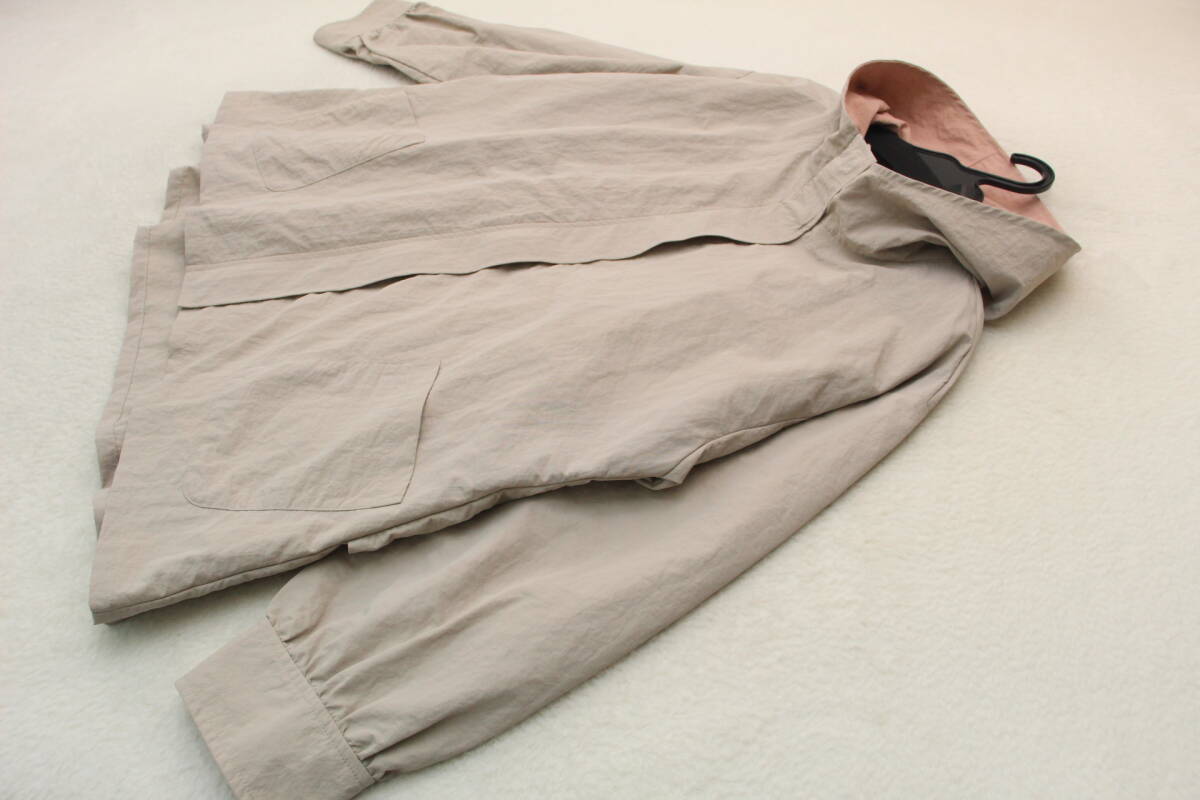 1066 新品 ナイロンタッサーエアロワッシャー グレー 定価28,600-拍卖