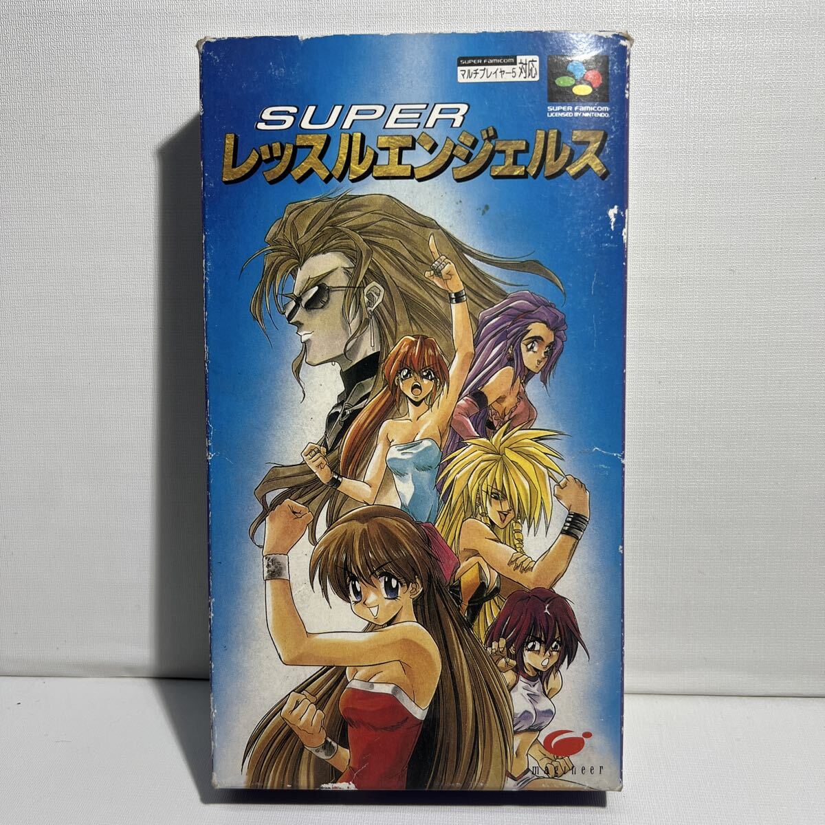 SFC スーパーレッスルエンジェルス Imagineer スーパーファミコン ジャンク品 イマジニア H拍卖