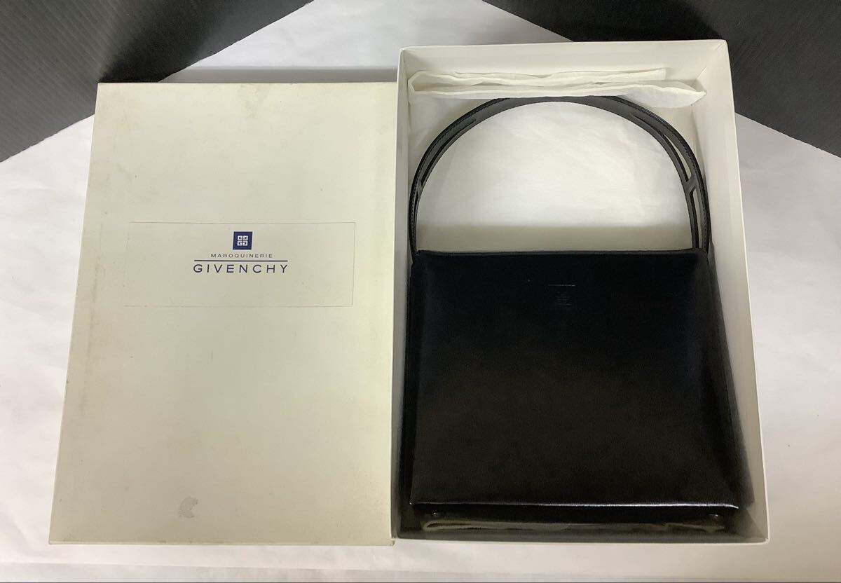 ジバンシー GIVENCHY ハンドバッグ 鞄 ショルダーバッグ フォーマルバッグ 牛革製 アナスタシア BK 黒 オケージョン シンプル スクエア型拍卖