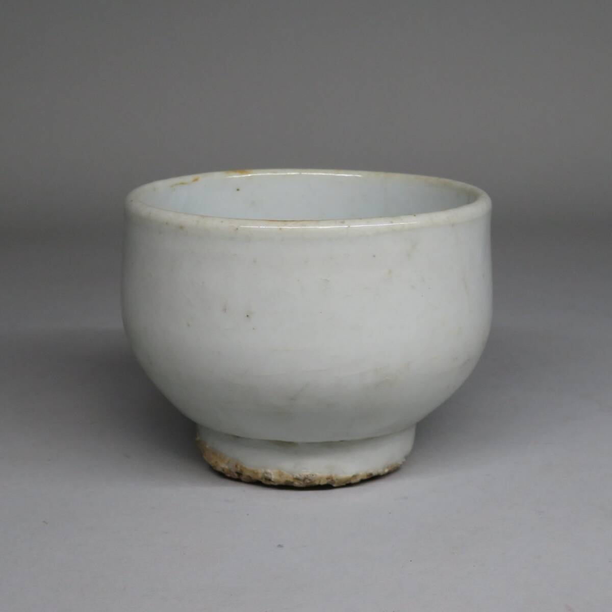 【李朝/高麗 特集出品】李朝白磁碗 李王家 分院 朝鮮古陶磁器/李朝時代 朝鮮美術lot:31718拍卖