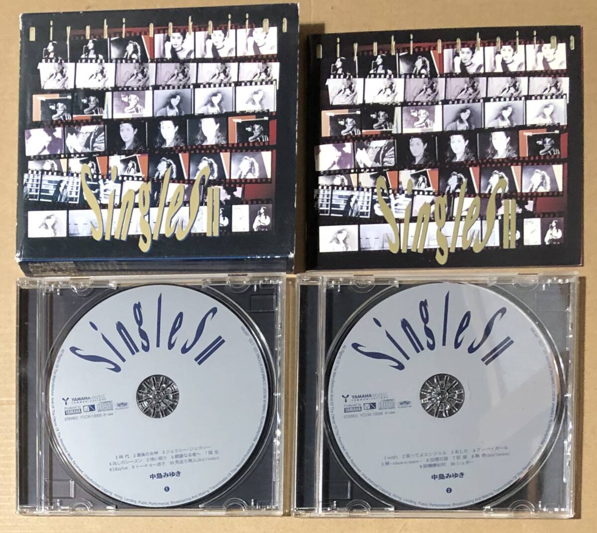 2枚組ベストCD●中島みゆき SINGLES 2拍卖