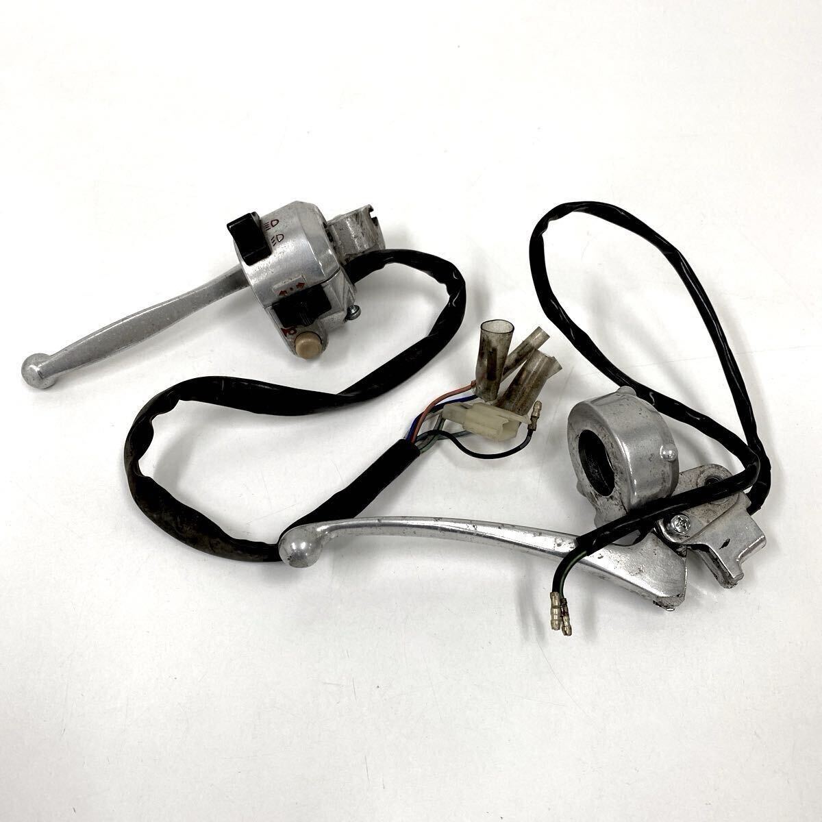 ★1円 〜 HONDA ホンダ エイプ ? JAZZ ? 純正 ハンドルスイッチ 左右 ブレーキレバーホルダー拍卖