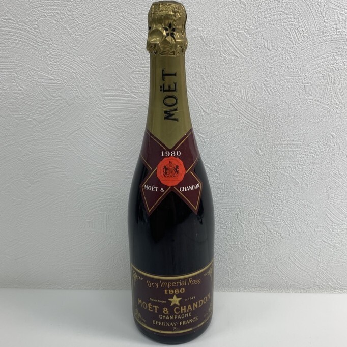 MOET&CHANDON Dry Imperial Rose 750ml 【未開栓】 モエ&シャンドン・ブリュット インペリアル・ロゼ 1980年 GII60680拍卖