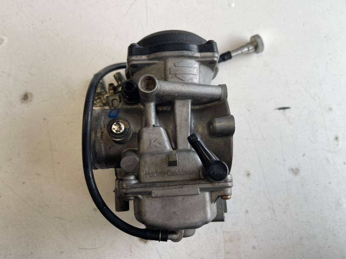 【送料無料】 ハーレー ノーマルキャブレター 27492-96 FLST FXD FLH エボエンジン CVキャブ 1340㏄拍卖