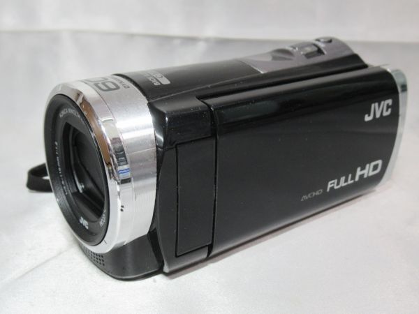 【動作確認済み】JVC Everio エブリオ GZ-HM133 デジタルビデオカメラ ブラック 黒 SDカード 管Z0356拍卖