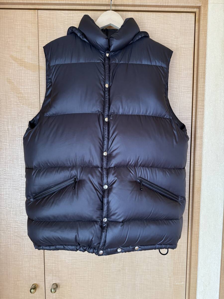 MAATEE&SONS DOWN VEST BLACK サイズ3拍卖