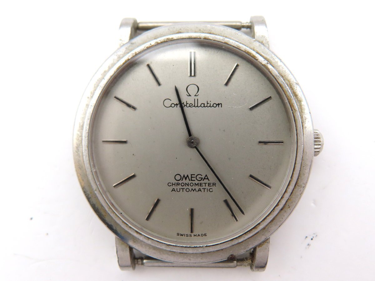 1円 オメガ コンステレーション SS シルバー文字盤 腕時計 ボーイズ 稼働 AT NHRE 35237拍卖