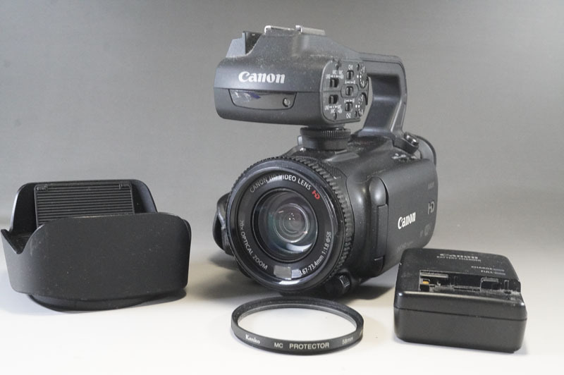 1円~【C686】Canon/キヤノン XA20 業務用フルHDビデオカメラ ハンドルユニット HDU-1 拍卖