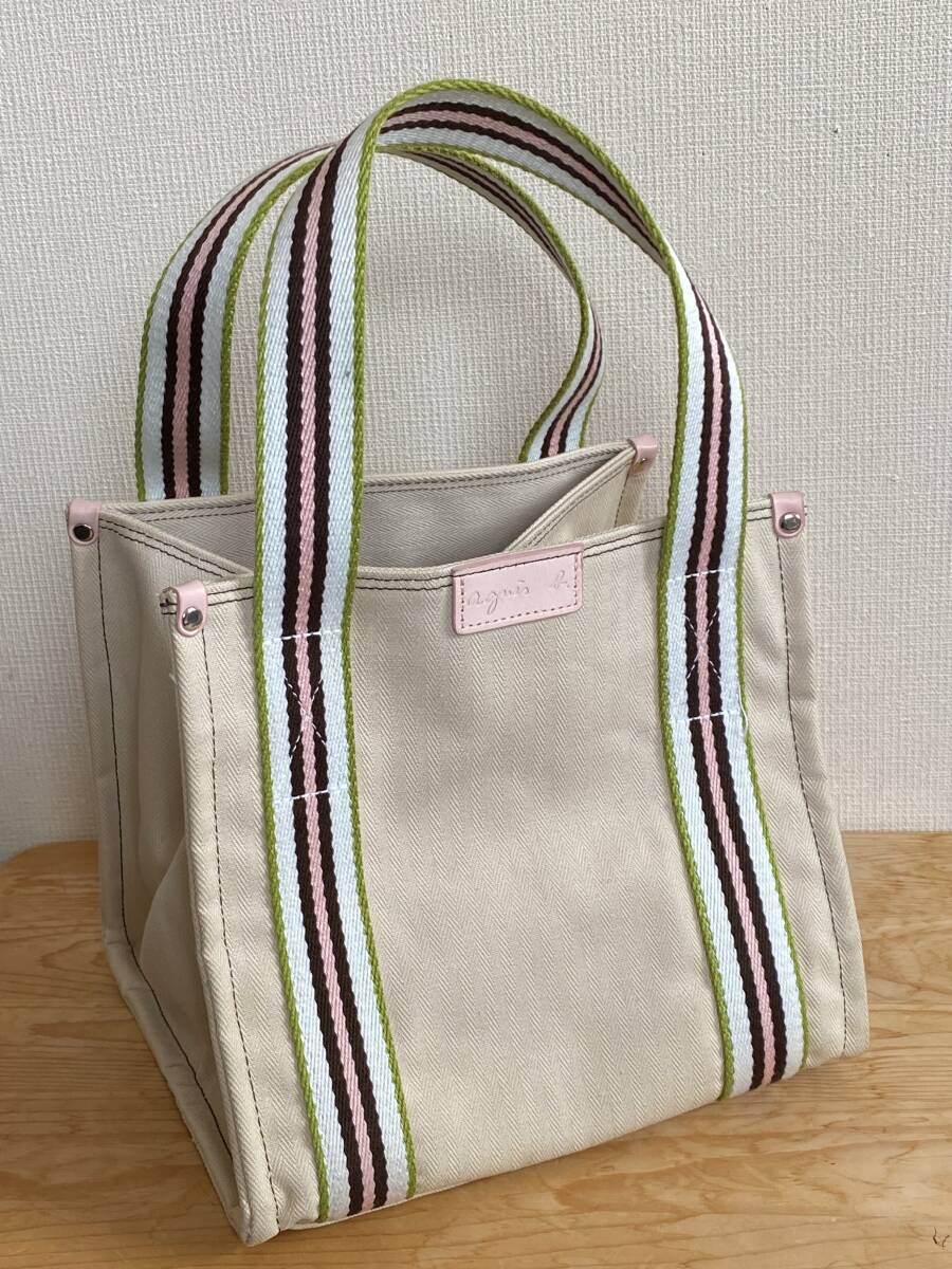 ★【agnes b/アニエスべー】婦人トートバッグ★拍卖