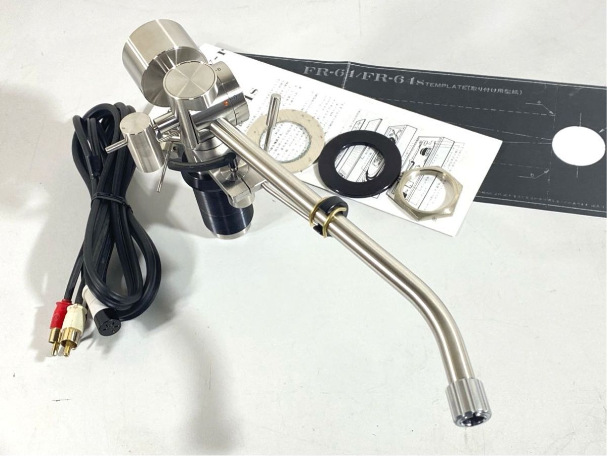 a5620 完全動作品 外観良好 fidelity-research フィデリティーリサーチ FR-64S FR64S トーンアーム フォノケーブル/取説等付拍卖