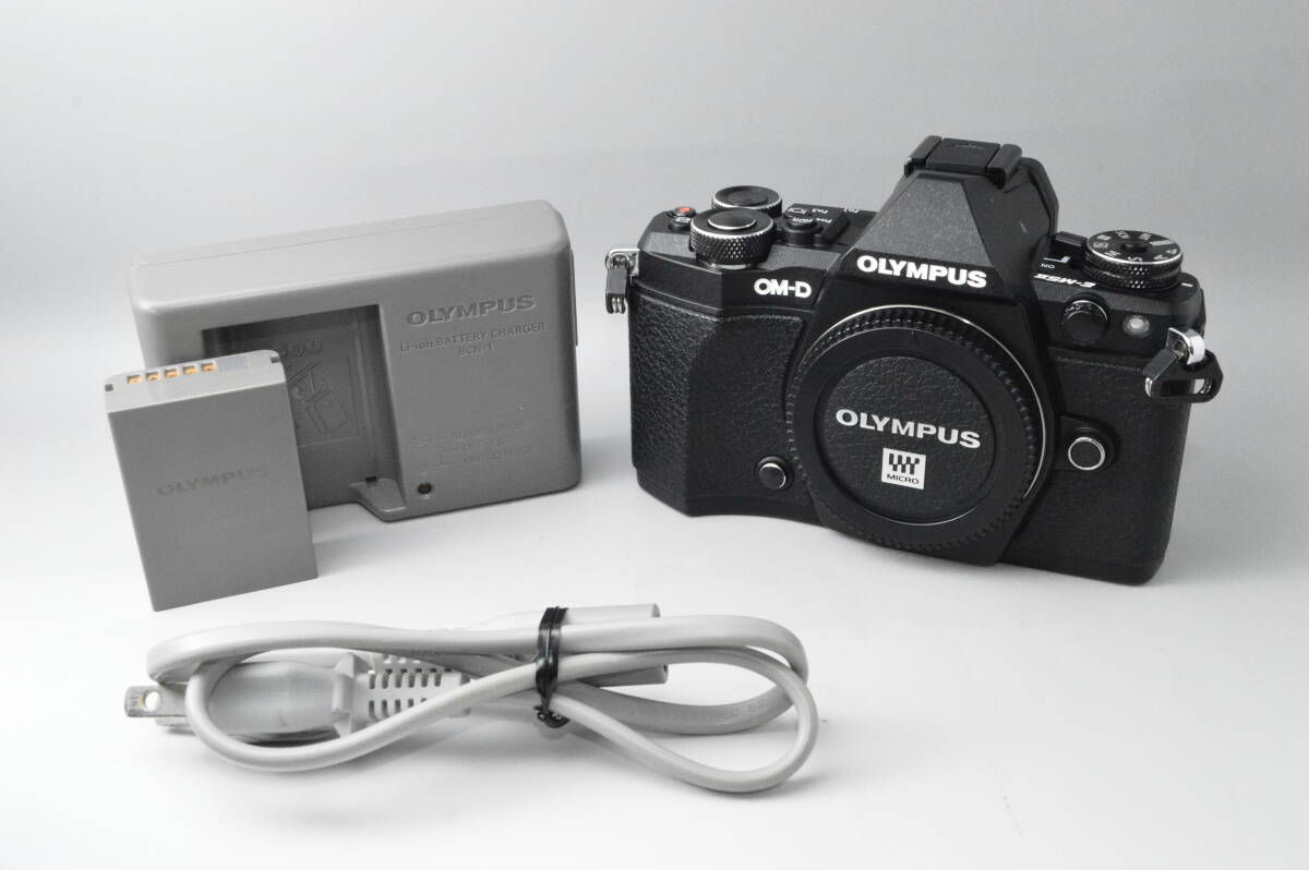 #a2854【美品】シャッター数1368回 OLYMPUS オリンパス OM-D E-M5 Mark II ボディ ブラック拍卖