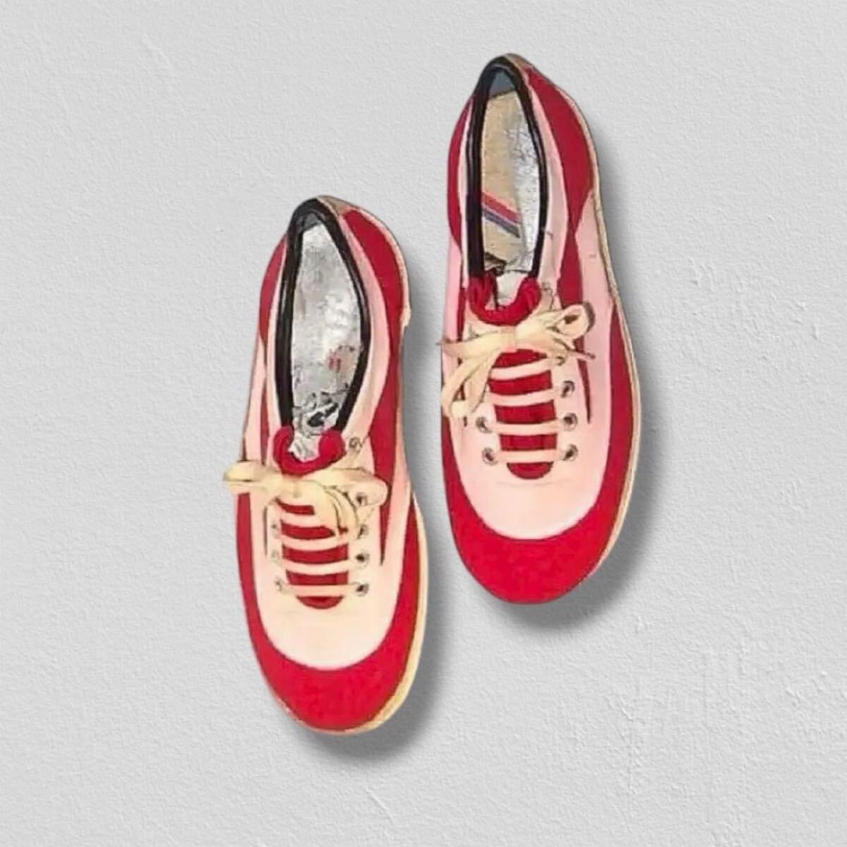60s PRO KEDS ビンテージ スニーカー プロケッズ ピンク 赤拍卖