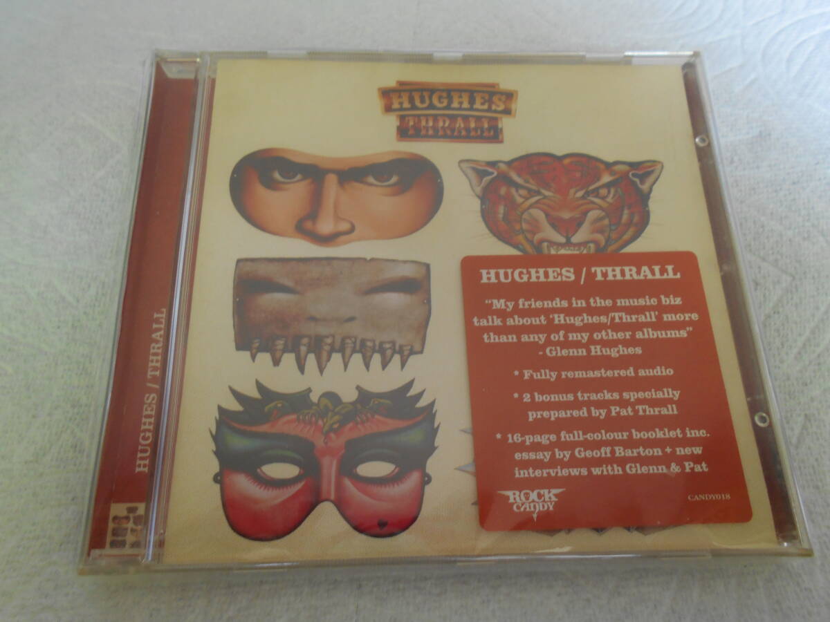 HUGHES / THRALL Rock Candy盤 remaster ボートラ2曲 全11曲収録 グレン・ヒューズ パット・スロール DEEP PURPLE拍卖