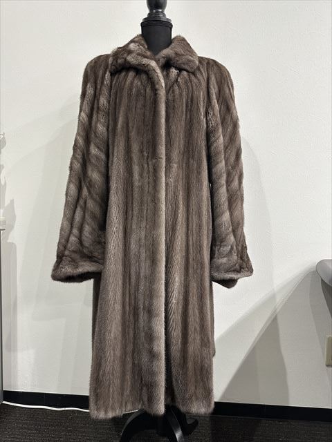 AMERICAN LEGEND アメリカンレジェンド レディース MINK ミンク 毛皮コート ロングコート フリーサイズ拍卖