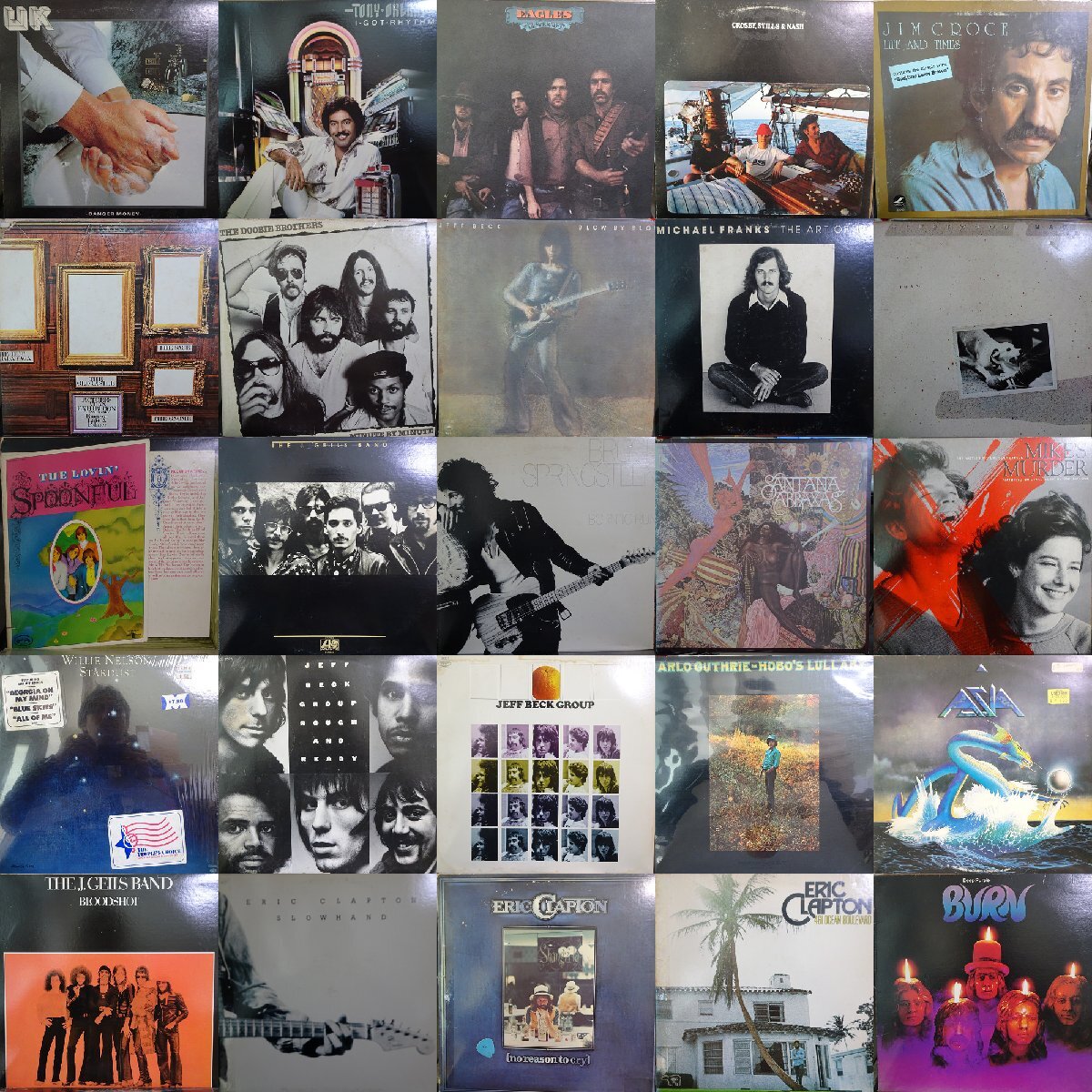 Q13202【大量!ALL輸入盤!】ALL IMPORT PRESS ROCK & POPS 洋楽 _150枚以上3箱セット/DEEP PURPLE,YES 他3拍卖