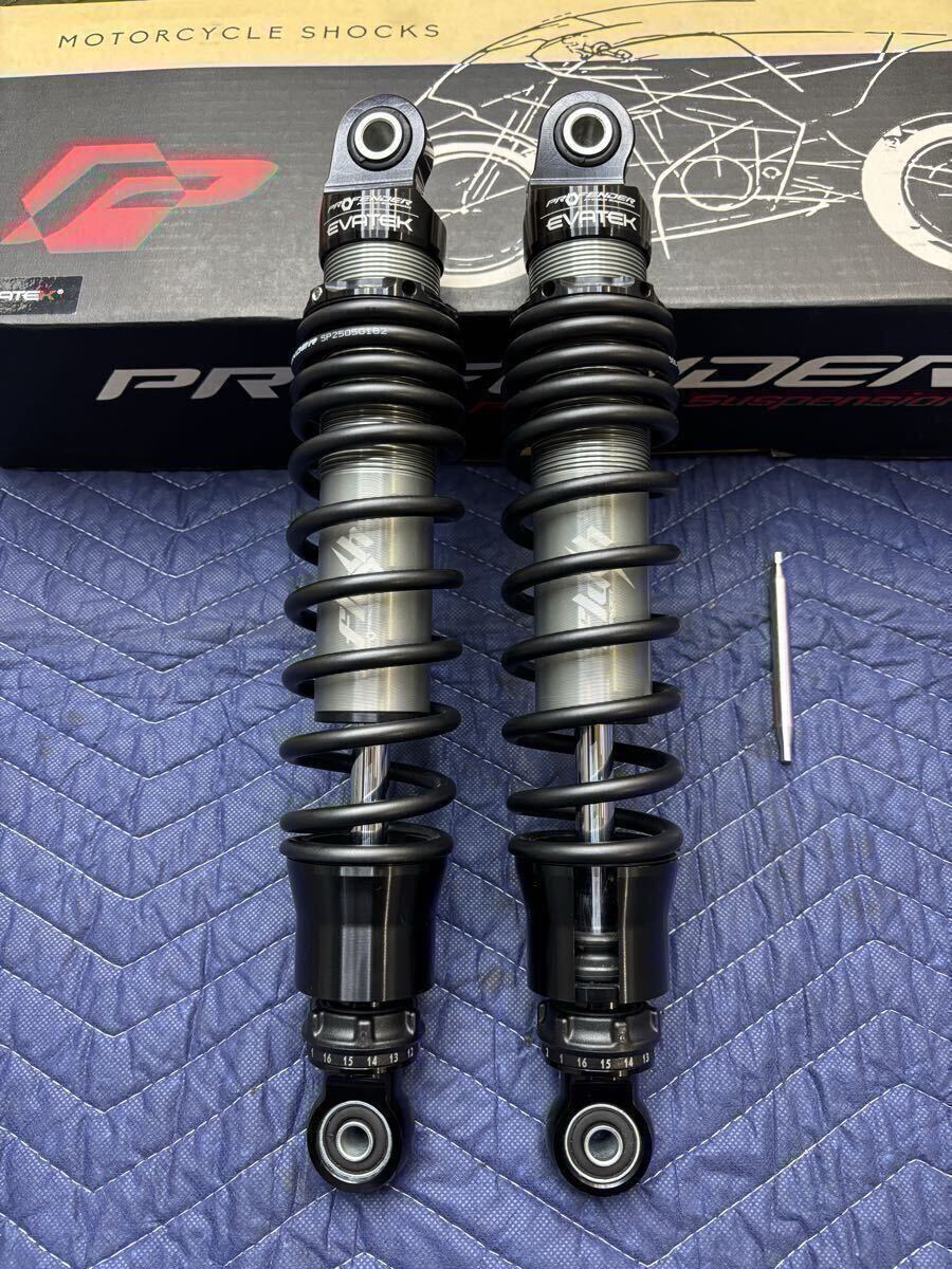 エヴァテックPROFENDERコラボ “FLASH”リアサスペンション(ブラックスプリング)ホンダCT125ハンターカブ/CC110クロスカブ用美品 拍卖