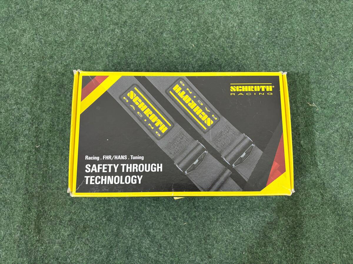【D4】新品 SCHROTH シュロス 6点式 レーシングハーネス 91294-0 黒 BLACK BMW M4 GTS DTM拍卖