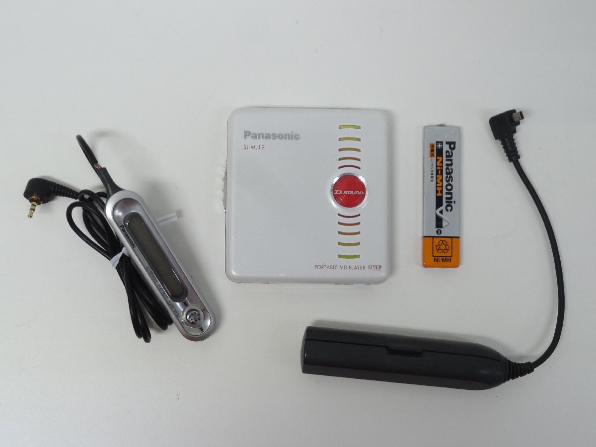 ユ■/Zこ0245 パナソニック Panasonic ポータブルMDプレーヤー SJ-MJ19 MDLP 中古 再生OK 訳ありジャンク 保証無拍卖