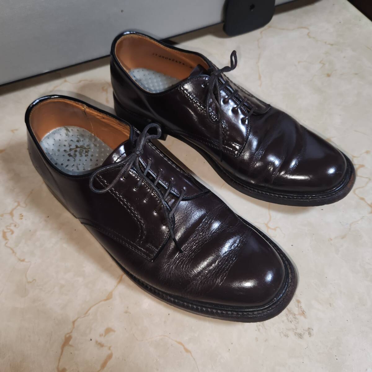 リーガル メンズ リーガル プレーントゥ シューズ 品番2504 25.5cmEE拍卖