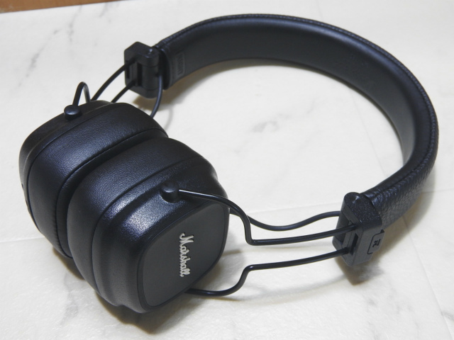 1円〜 中古 Marshall Major IV ブラック ワイヤレスヘッドホン 本体のみ 現状渡し【421t】拍卖