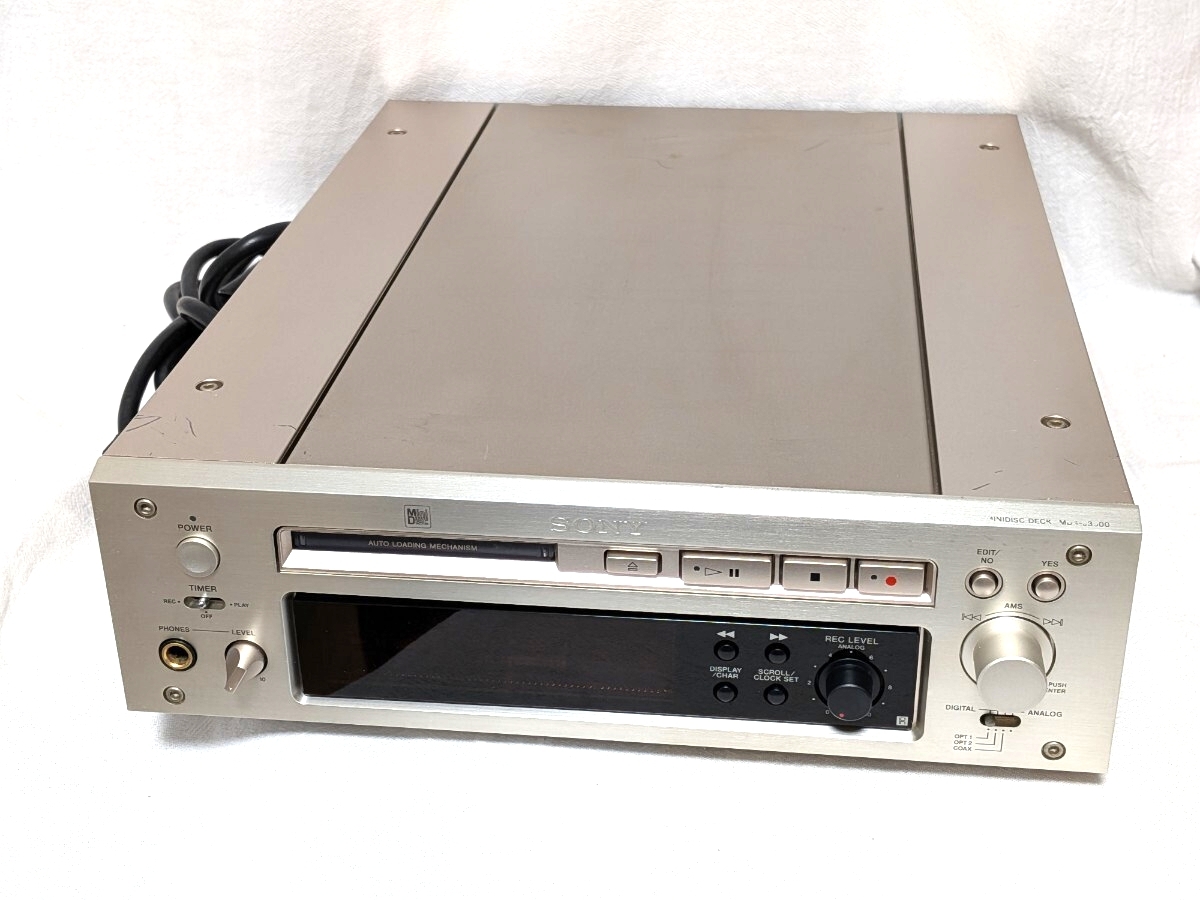 SONY MDS-J3000 MD オーディオ プレーヤー レコーダー 動作確認済み拍卖
