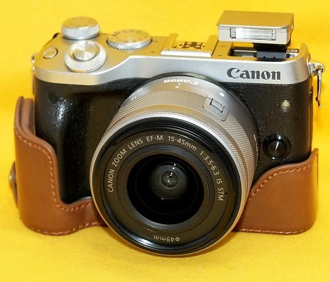★一発即決★おまけ付★キヤノン「EOS M6」レンズキット★シルバー★最新ファームウェアに更新済です★ミラーレス★EF-M 15-45mm IS STM★拍卖