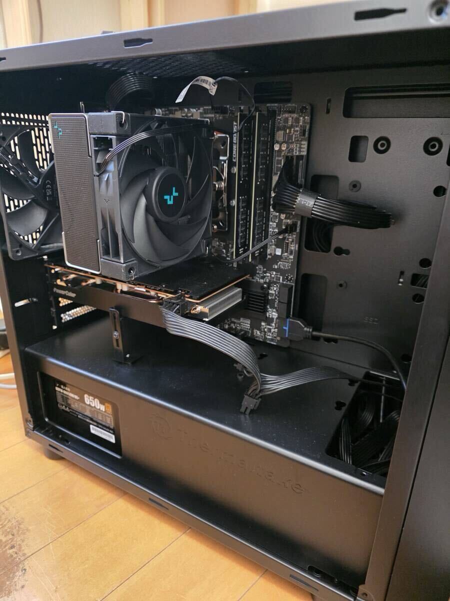 ゲーミングPC Ryezn5 5500 RX7600 メモリ16GB OSなし拍卖