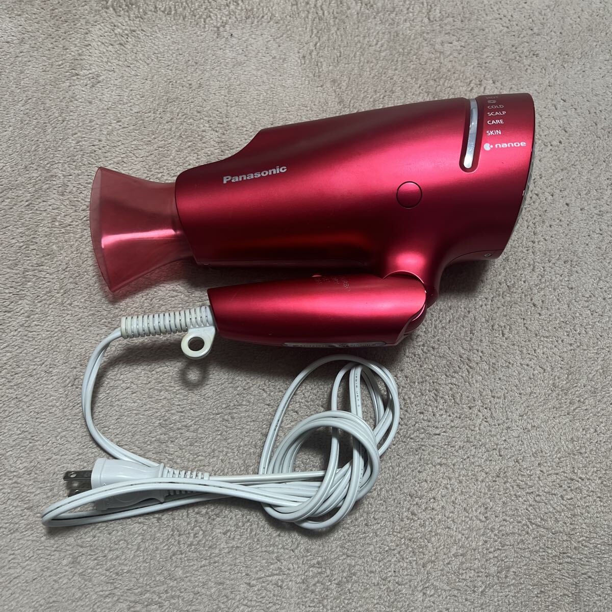 中古ジャンク Panasonic EH-CNA9A ナノイー ドライヤー パナソニック ルージュピンク拍卖