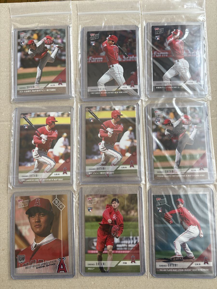 大谷翔平 Topps Now 102枚セット(ルーキー〜2021年)拍卖