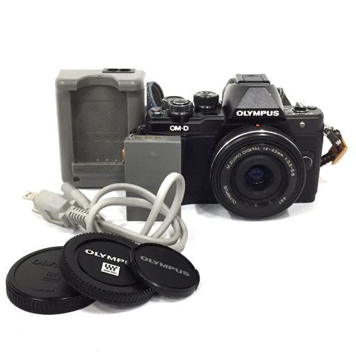 OLYMPUS OM-D E-M10II M.ZUIKO DIGITAL 14-42mm 1:3.5-5.6 ミラーレス一眼 デジタルカメラ 光学機器 オリンパス拍卖