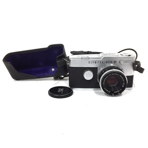 OLYMPUS PEN-FT F.Zuiko Auto-S 1:1.8 38mm 一眼レフ マニュアルフォーカス フィルムカメラ 光学機器拍卖