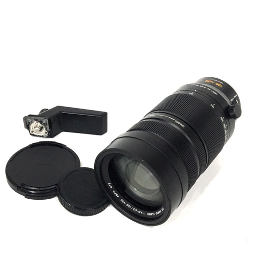 1円 Panasonic LEICA DG VARIO-ELMAR F4.0-6.3 100-400 ASPH カメラレンズ 動作未確認 現状品 パナソニック拍卖