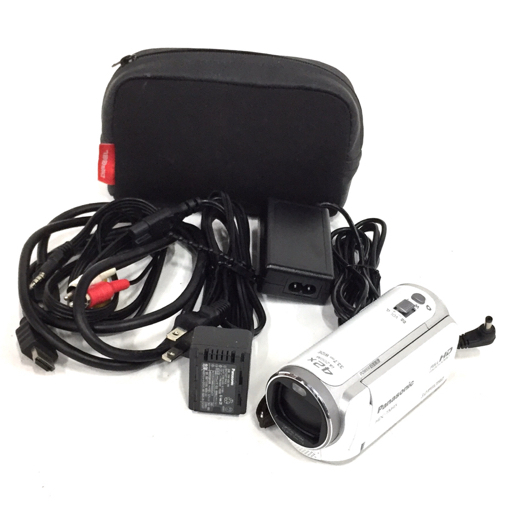 パナソニック HDC-TM45 デジタルビデオカメラ ホワイト 通電動作確認済み 2012年製 Panasonic拍卖