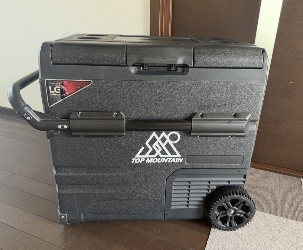 ★新品未使用★ポータブル冷蔵冷凍庫 車載対応 アウトドア キャンプ 大容量 55L拍卖