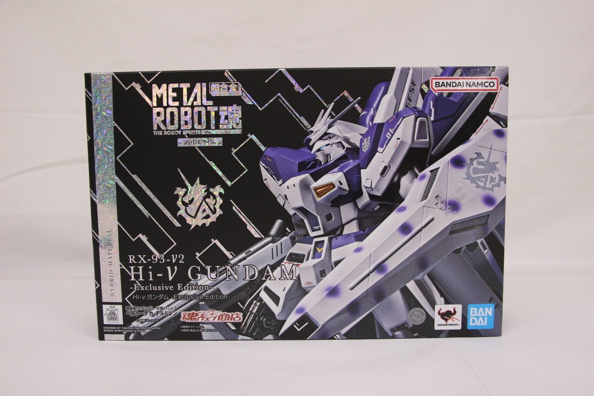 065 k6458 未開封 バンダイ 魂ウェブ商店 METAL ROBOT魂 Hi-νガンダム -Exclusive Edition-拍卖