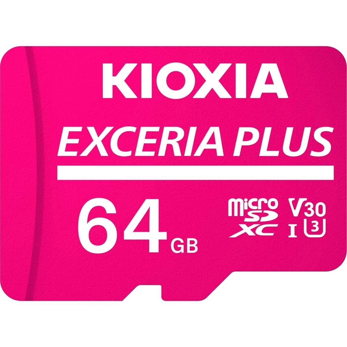 KIOXIA キオクシア microSD 64GB EXCERIA PLUS UHS-I U3 V30 Class10 microSDXC 最大読出100MB/s 書込60MB/s マイクロSD KLMPAE064G PC拍卖