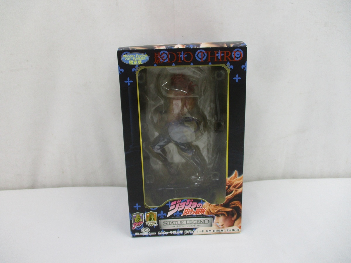 5996P スタチューレジェンド ジョジョの奇妙な冒険 影ディオ サード◆ワンダーフェスティバル2011夏 限定版 フィギュア DIO拍卖