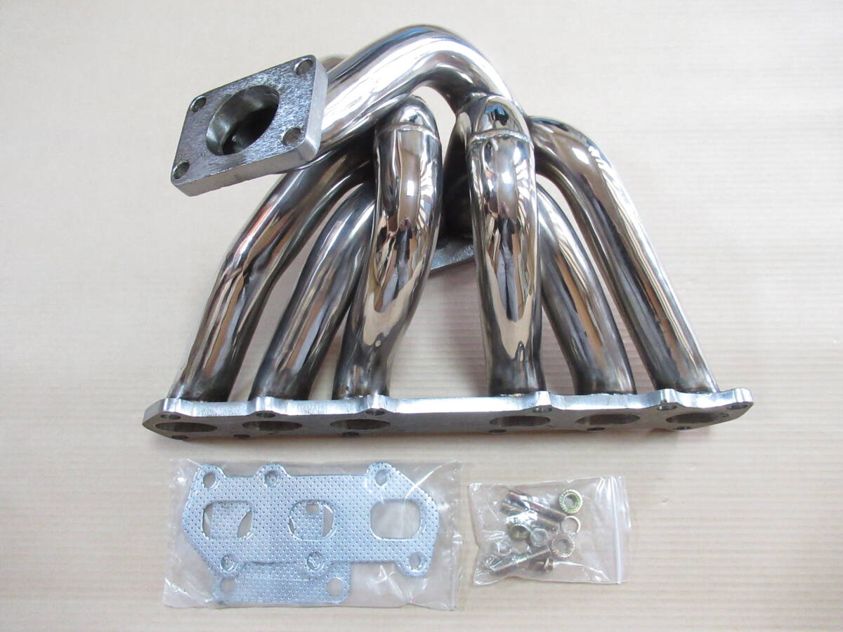 トヨタ 1JZ-GTE VVTi無し車用 エキゾーストマニホールド T3フランジ JZX81 JZX90 マークⅡ クレスタ チェイサー JZA80 スープラ 前期拍卖
