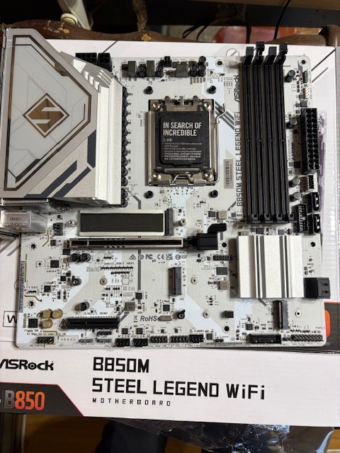 ASRockB850MSteelLegendWiFi拍卖